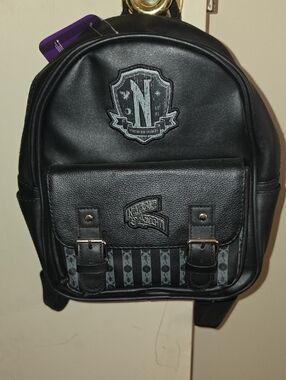 MGM | Bags | Wednesday The Addams Family Nevermore Academy Mini Backpack New | Poshmark MGM | Bags | Wednesday The Addams Family Nevermore Academy Mini Backpack New | Poshmark